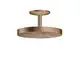 AXOR-HG-AXOR-One-Kopfbrause-280-1jet-mit-Deckenanschluss-Brushed-Red-Gold-48493310 gallery number 1